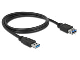 Delock USB 5 Gbps Kabel Typ-A Stecker zu Typ Micro-B Stecker 2 m schwarz