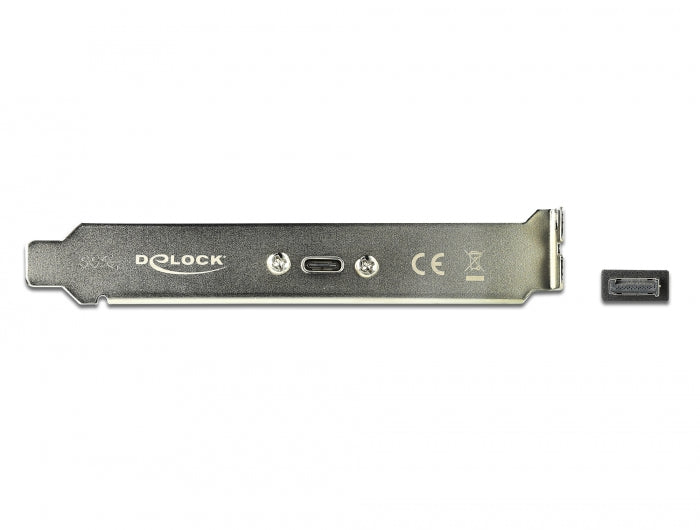 Delock USB 10 Gbps Slotblech mit 1 x USB Type-C™ Port