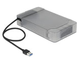 Delock USB Typ-A zu SATA Konverter mit 3.5″ Schutzhülle