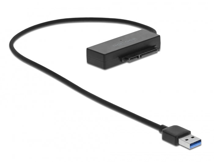Delock USB Typ-A zu SATA Konverter mit 3.5″ Schutzhülle