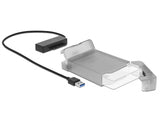 Delock USB Typ-A zu SATA Konverter mit 3.5″ Schutzhülle