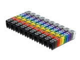 Delock Kabelmarker Clips 0-9 farbig 100-teilig