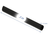 Delock Schrumpfschlauch 5 m x 12 mm schwarz