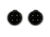 Delock Netzwerkkabel M12 D-kodiert 4 Pin Stecker zu Stecker TPU 2 m