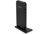 Delock USB Type-C™ DP 1.4 Dockingstation 4K - HDMI / DP 1.4 / USB 10 Gbps / LAN / PD 3.0