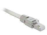 Delock RJ45 Stecker Cat.6A STP werkzeugfrei