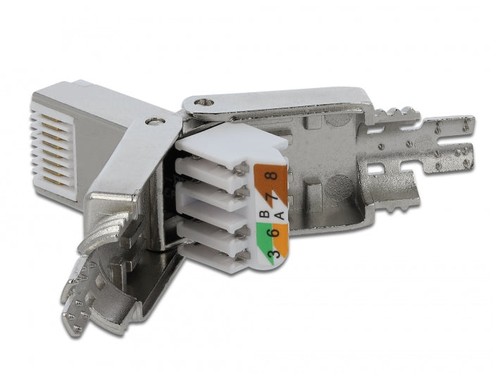 Delock RJ45 Stecker Cat.6 STP werkzeugfrei