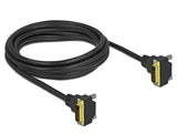 Delock DVI Kabel 18+1 Stecker gewinkelt zu 18+1 Stecker gewinkelt 3 m