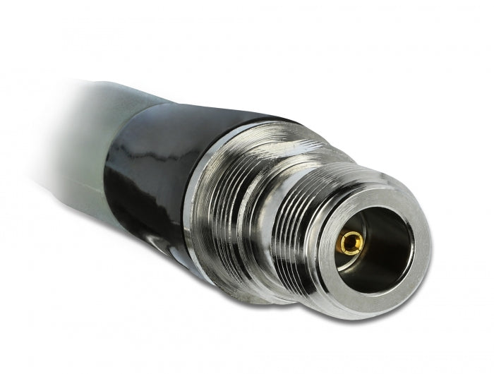 Delock LPWAN 890 - 960 MHz Antenne N Buchse 3,5 dBi omnidirektional starr Wandmontage outdoor grau