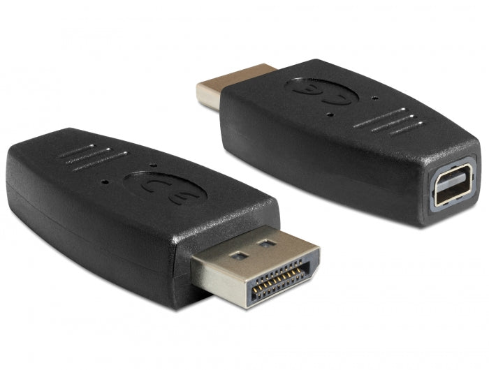 Delock Adapter DisplayPort 1.2 Stecker > DisplayPort mini Buchse