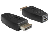 Delock Adapter DisplayPort 1.2 Stecker > DisplayPort mini Buchse