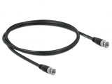 Delock Kabel BNC Stecker zu BNC Stecker 75 Ohm 1 m
