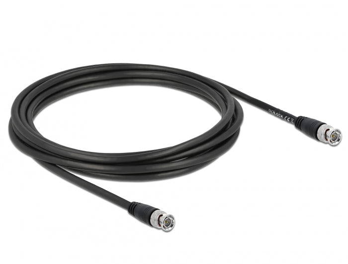 Delock Kabel BNC Stecker zu BNC Stecker 75 Ohm 3 m