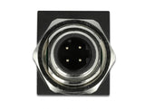 Delock Netzwerkadapter M12 D-kodiert 4 Pin Stecker zu RJ45 Buchse