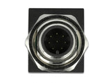 Delock Netzwerkadapter M12 A-kodiert 8 Pin Stecker zu RJ45 Buchse