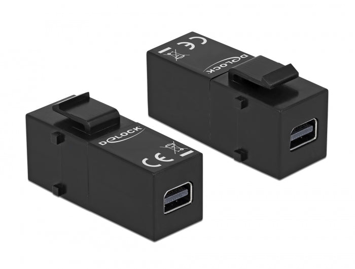 Delock Keystone Modul mini DisplayPort Buchse > mini DisplayPort Buchse