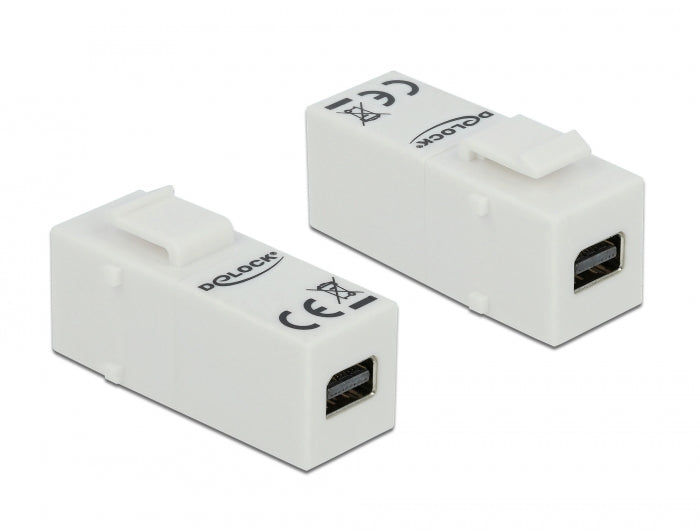 Delock Keystone Modul mini DisplayPort Buchse > mini DisplayPort Buchse