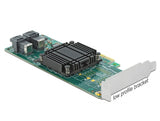 Delock PCI Express x8 Karte zu 2 x intern SFF-8643 NVMe - Low Profile Formfaktor