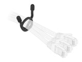 Delock Kabelbinder biegsam L 80 x B 4 mm farbig sortiert Set 10 Stück