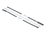 Delock Blitzbinder wiederverwendbar L 310 x B 4,5 mm schwarz 10 Stück