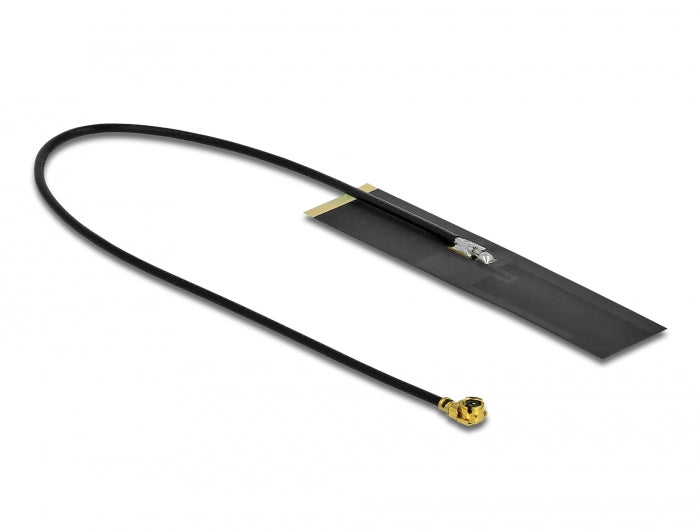 Delock Dualband WLAN ac/ax/a/b/g/n Antenne I-PEX Inc., MHF® I Stecker 1,7 - 4,7 dBi PIFA FPC omnidirektional