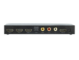 Delock HDMI Switch 3 x HDMI in zu 1 x HDMI out 4K 60 Hz mit Audio Extraktor