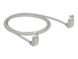 Delock Netzwerkkabel RJ45 Cat.6A S/FTP oben / oben gewinkelt 1 m