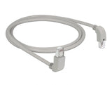 Delock Netzwerkkabel RJ45 Cat.6A S/FTP oben / unten gewinkelt 1 m