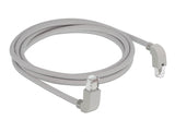 Delock Netzwerkkabel RJ45 Cat.6A S/FTP oben / unten gewinkelt 2 m