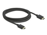 Delock High Speed HDMI Kabel 48 Gbps 8K 60 Hz 2,5 m