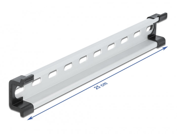 Delock Hutschiene 35 x 15 mm (25 cm) Aluminium