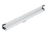 Delock Hutschiene 35 x 15 mm (50 cm) Aluminium