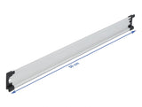 Delock Hutschiene 35 x 7,5 mm (50 cm) Aluminium