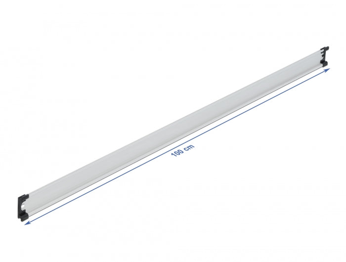 Delock Hutschiene 35 x 7,5 mm (100 cm) Aluminium
