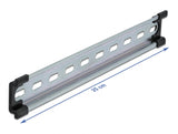Delock Hutschiene 35 x 7,5 mm (25 cm) Stahl