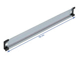 Delock Hutschiene 35 x 7,5 mm (50 cm) Stahl