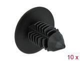Delock Tannenbaum Clip schwarz 10 Stück