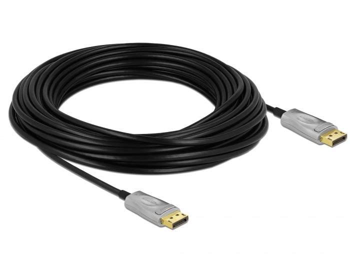 Delock Aktives Optisches Kabel DisplayPort 1.4 8K 15 m