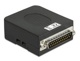 Delock D-Sub25 Stecker zu Terminalblock Adapter mit Gehäuse