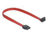 Delock SATA 3 Gb/s Kabel gerade auf oben gewinkelt 30 cm rot