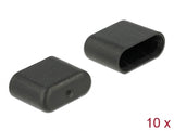 Delock Staubschutz für USB Type-C™ Stecker 10 Stück schwarz