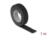 Delock Klettband auf Rolle L 1 m x B 13 mm schwarz