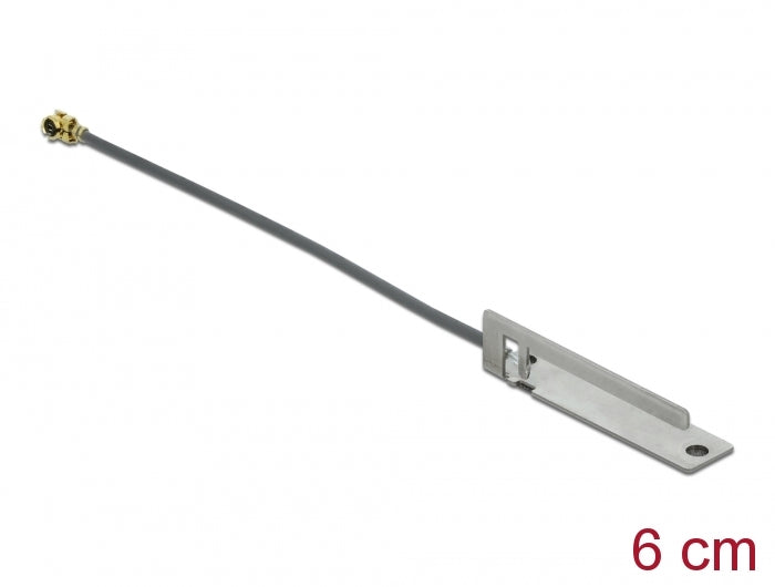 Delock WLAN 802.11 b/g/n Antenne I-PEX Inc., MHF® I Stecker 3 dBi 6 cm PIFA 805 intern