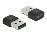 Delock Bluetooth 4.2 und Dualband WLAN ac/a/b/g/n 433 Mbps USB Adapter