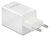 Delock USB GaN Ladegerät USB Type-C™ PD 3.0 und USB Typ-A mit 48 W