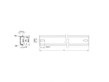 Delock Hutschiene 35 x 7,5 mm (50 cm) Aluminium