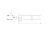 Delock Hutschiene 35 x 15 mm (100 cm) Aluminium