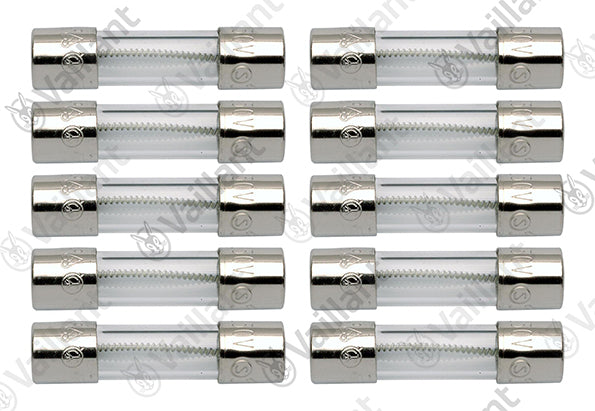 Vaillant Ersatzteil Sicherung, 1,25A T, (x10) für VC 104/3-E, VC 105 E u. a. | Art.-Nr. 251961