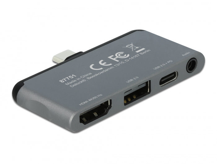 Delock Mini Dockingstation für iPad Pro / Mobilgeräte mit 4K 60 Hz