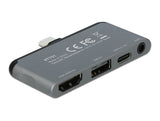 Delock Mini Dockingstation für iPad Pro / Mobilgeräte mit 4K 60 Hz